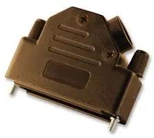BACKSHELL, PLASTIC, 45DEG, BLK, 25WAY MC-DVPK25-K