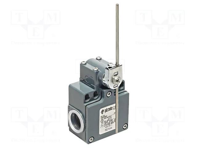 Limit switch; adjustable plunger, length R 19-116mm; NO + NC PIZZATO ELETTRICA FZ550