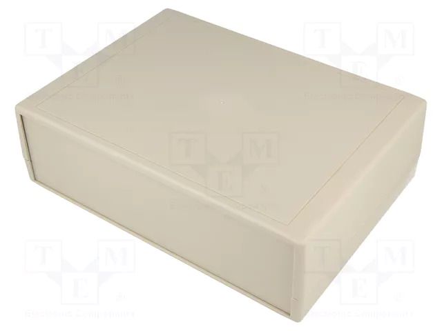 Enclosure: with panel; X: 250mm; Y: 180mm; Z: 75mm; ABS; grey; IP43 COMBIPLAST CP-2095M