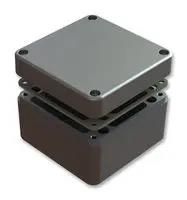 ENCLOSURE, ALU, 125X125X80MM, IP68 486-121208-68