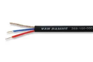 CABLE, TWISTED PAIR, BLACK, PER M 268-100-000