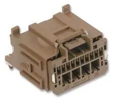 AUTOMOTIVE CONN, RIGHT ANGLE PLUG, 14POS 34773-0140