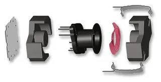 COIL FORMER, RM 10, 1 SECTION, 12 PIN B65814C1512T001