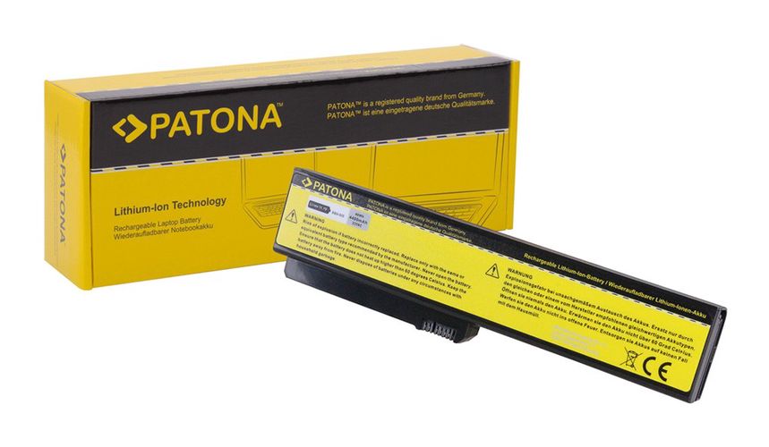  PATONA Battery f. Fujitsu Siemens Amilo Si1520 Pro V3205 564E1GB, PATONA 2358 4055655118200