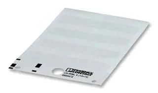 CABLE MARKER, 19MM, WHITE 0800473