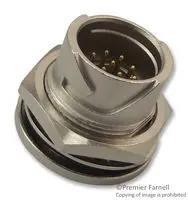 RECEPTACLE, MALE, 12 WAY, SIZE 10, THT LF10WBRB-12PD