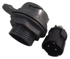 CIRCULAR CONN, RECEPTACLE, 3 WAY, PANEL PXP7012/03P/ST