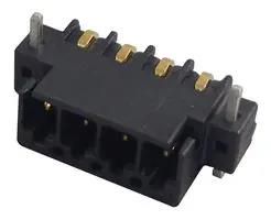 HEADER, R/A, 4 WAY, 2.54MM, BLACK 1821711