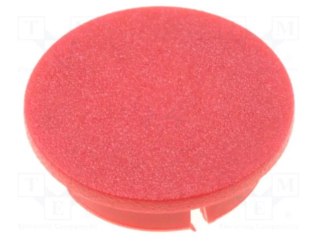 Cap; plastic; red; push-in MENTOR G4311.0021