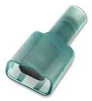 MALE DISCONNECT, 6.35MM, 16-14AWG, BLU 19004-0005