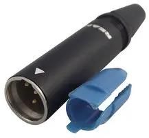 CONNECTOR, XLR, PLUG, 4POS, CABLE RT4MC-B