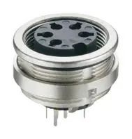 CHASSIS SOCKET ACC. TO IEC 61076-2-106, IP 68, WITH THREADED JOINT, FOR PRINTED CIRCUIT BOARDS, FOR FRONT MOUNTING 23AH4133 0306 07