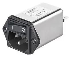 IEC FILTER, STANDARD, 20MH, 2A, 250VAC 819971-SF