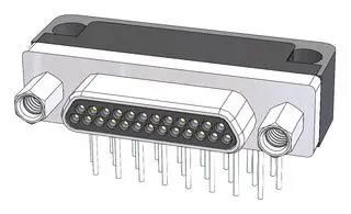 MICRO-D SUB CONN, R/A PLUG, 9POS, TH M83513/10-A01CP