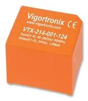 AC-DC CONV, FIXED, 1 O/P, 1W, 24V VTX-214-001-124