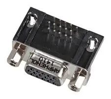 CONNECTOR, HD D SUB, RCPT, 15POS L77HDE15SD1CH4F