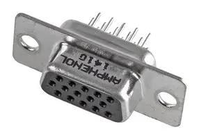 CONNECTOR, HD D SUB, RCPT, 15POS L77HDE15SOL2