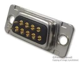 CONNECTOR, D SUB, RCPT, 9POS L177DFE09ST