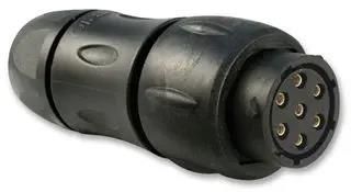 CONNECTOR, CIRCULAR, PLUG, 10POS, CABLE UTS6JC1210S