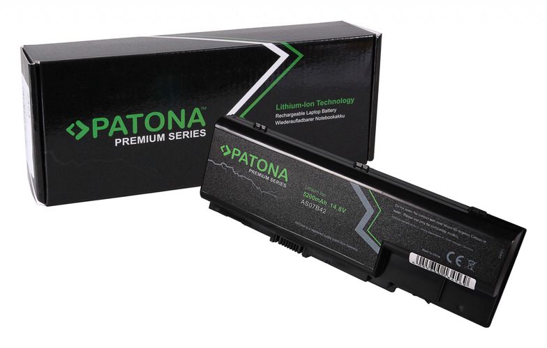  PATONA Premium Battery f. Acer Aspire 5310 5520-6A2G12Mi 5710Z 5720 14,8V, PATONA 2402 4055655134569