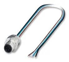 SENSOR/ACTUATOR PLUG, M12, 4POS 1523463