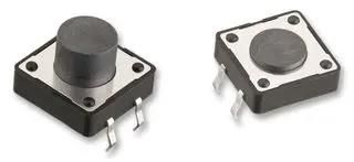SWITCH, TACTILE, 0.05A, 12VDC, THT 430476043716