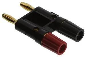 ADAPTOR, DOUBLE BANANA PLUG-BINDING POST 5405