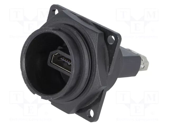 Adapter; socket; HDMI socket-front,HDMI socket-back; Data-Con-X SWITCHCRAFT DCP-HDMIB-F