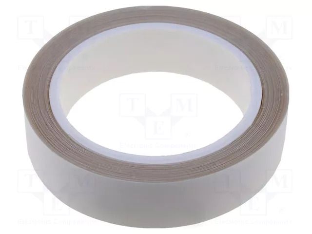 Tape: fixing; W: 25mm; L: 10m; Thk: 0.125mm; acrylic,silicone IPT DS1AS-25MM-10M