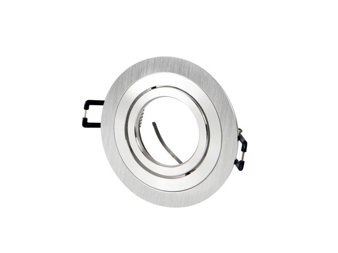 LED line downlight aluminium round adjustable SLIM silver brushed OROSA 241239 5901583241239