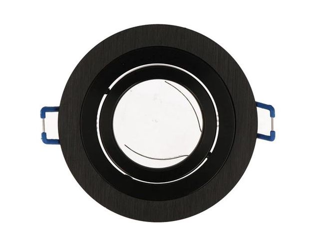 LED line downlight aluminium round adjustable SLIM black brushed OROSA 241253 5901583241253