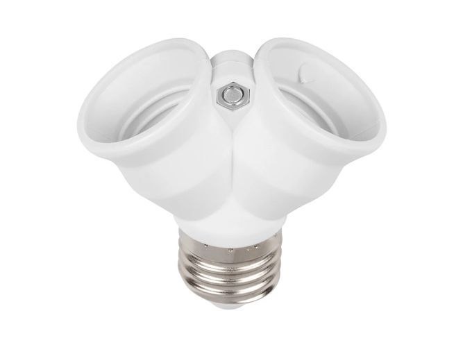 LED line® Bulb adapter E27->2xE27 242083 5901583242083