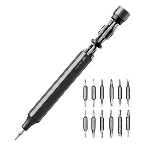 HOTO QWLSD004 precision screwdriver, 24 pieces (black), HOTO QWLSD004