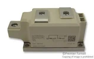 THYRISTOR MODULE, 250A, 1.6KV SKKT 250/16 E