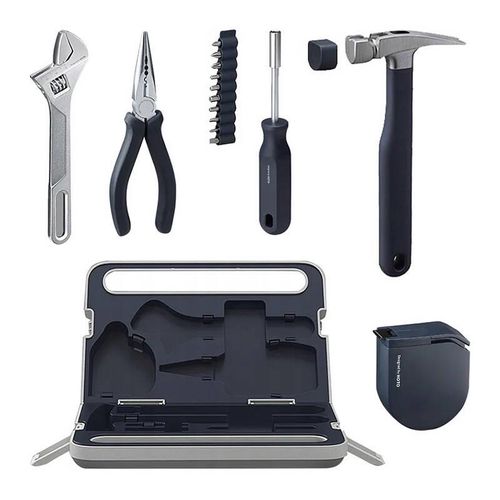 Household Tool Kit HOTO QWSGJ002, 7 pcs, HOTO QWSGJ002