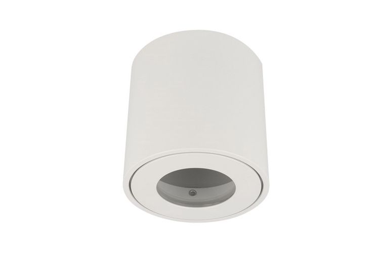 Paviršinis šviestuvas, MR16/GU10 apvalus, reguliuojamas, IP44, TUBE, baltas, LED line 242540 5901583242540