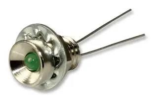 PANEL INDICATOR, 3.2MM, GREEN, 5V IND512113-LED-GRN
