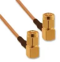 COAXIAL CABLE, RG174/U, SMA PLUG, 0.25M 135104-02-M0.25