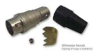 CIRCULAR CONNECTOR, JACK, 7-6, CABLE HR10A-7J-6S(73)