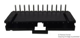 CONNECTOR, HEADER, 16POS, 1ROW, 2.54MM 6-103634-5