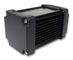 HEATSINK ENCLOSURE, ALUMINIUM, BLACK AWN7-7-11EBB