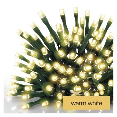 LED Christmas chain, 50 m, outdoor and indoor, warm white, timer, EMOS D4AW06