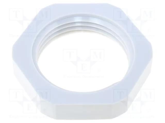 Nut; PG13,5; polyamide; 27mm; Thread: PG FIBOX GPA-13.5-B