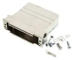 D SUB BACKSHELL, 70DEG, DD, ABS 172704-0179