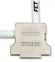 D-SUB BACKSHELL, DB, 180┬░, PLASTIC BODY 172704-0119
