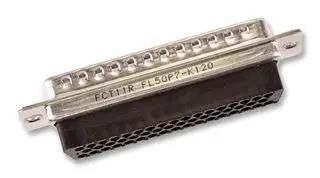 D SUB HOUSING, PLUG, DD, 50POS 172704-0007