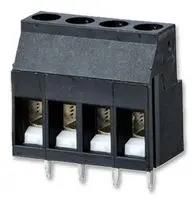 TERMINAL BLOCK, WIRE TO BRD, 4POS, 12AWG 31072104