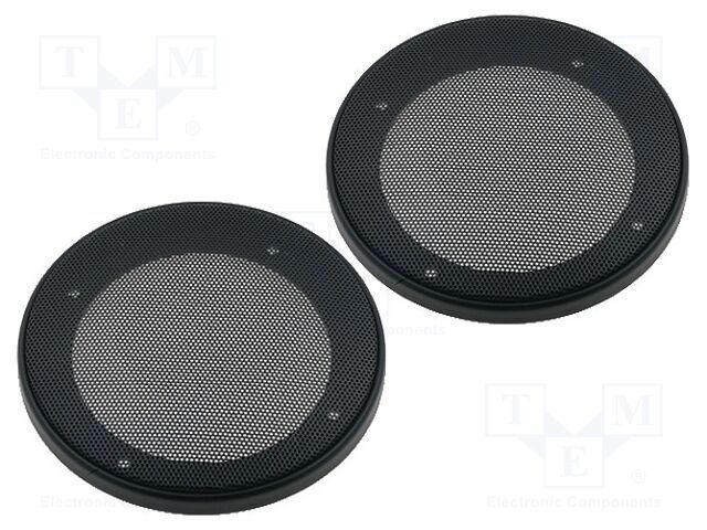 Loudspeaker grille; 100mm; metal; 2pcs. PER.PIC. GR00003