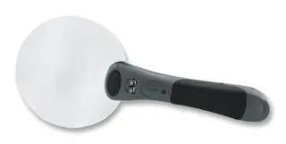 LED HANDHELD MAGNIFIER, 2.5X MAG LC1890