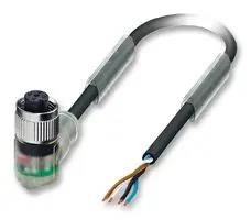 SENSOR CABLE, 4POS, M12 R/A SOCKET, 5M 1668302